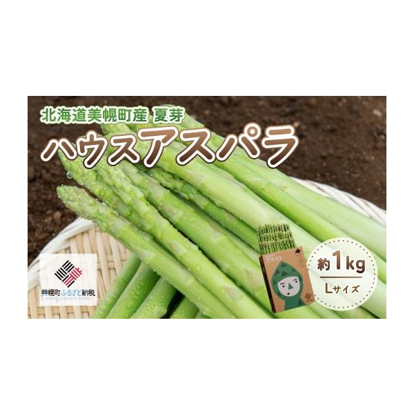 容量ハウスアスパラ(夏芽) Lサイズ　 約1kg消費期限消費期限：出荷日+7日発送期日2026年7月1日〜8月末配送冷蔵 時間指定 別送申込期日〜2026年8月11日まで申込条件何度も申し込み可