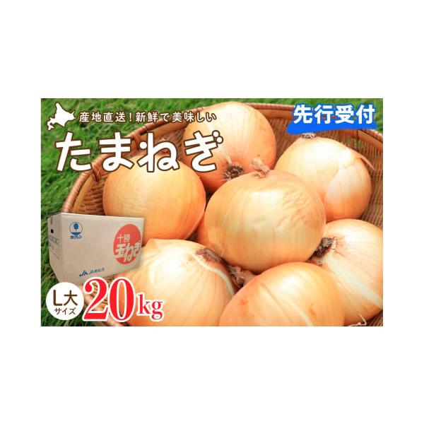 容量たまねぎ：20kg（L大サイズ）消費期限発送日より1ヶ月程度発送期日2026年10月上旬より順次発送※収穫状況により、発送予定から前後する場合がございます。配送常温 時間指定 別送申込期日2026年9月末日事業者JAめむろ申込条件何度も...