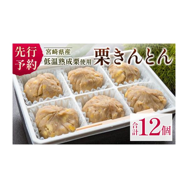 容量宮崎県産 低温熟成栗［栗きんとん］合計12個・6個入り×2パック消費期限製造日より7日（※要冷蔵保存）保存方法:冷蔵発送期日2026年9月初旬〜10月末の期間内に出荷※収穫の状況により前後する場合がございます。配送冷蔵 時間指定 別送申...