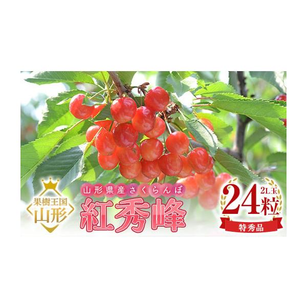 容量特秀品 2L玉サイズ 24粒 化粧箱入り（収穫状況によって佐藤錦でのお届けとなる場合があります）消費期限生もののためお早めにご賞味ください発送期日2026年6月下旬〜7月上旬頃配送冷蔵 時間指定 別送申込期日2026年6月10日まで事業...