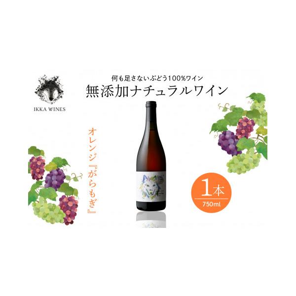 ふるさと納税 ワイン 山形県 東根市 無添加自然派 GaraMogi (オレンジ