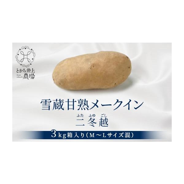 容量■お礼品の内容について・雪蔵甘熟メークイン二冬越[3kg(M〜Lサイズ混)]原産地:北海道帯広市消費期限■賞味期限:発送日から2週間発送期日2026年4月より順次発送　※離島にはお届けできません。配送冷蔵 別送申込期日〜2026-12-...