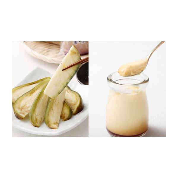 容量・水なすの浅漬け：4個・ご褒美プリン：90g×3個消費期限賞味期限：商品ラベルに記載発送期日5月上旬〜9月下旬まで配送冷蔵 時間指定 別送申込期日通年事業者草竹農園KOKO〜申込条件何度も申し込み可