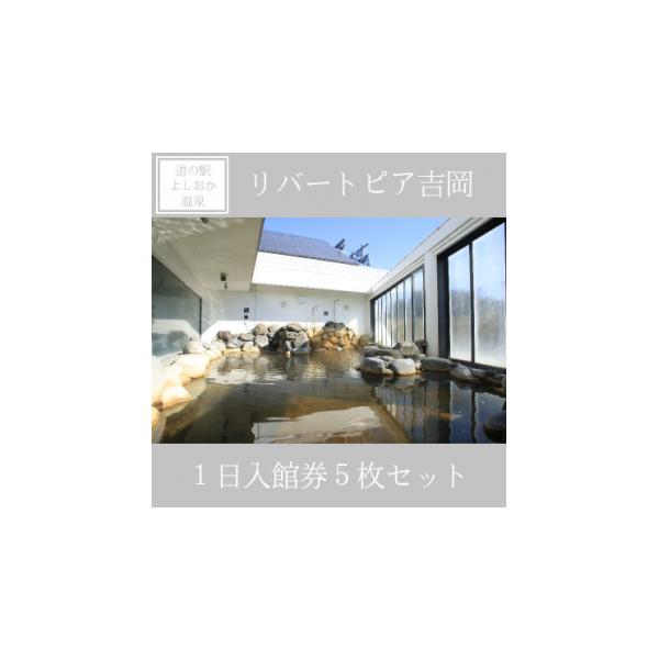 ふるさと納税 温泉・サウナ・スパ利用券 群馬県 吉岡町 リバートピア吉岡「1日入館券5枚セット」 1555394