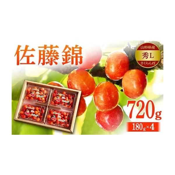 容量山形県産 佐藤錦 秀L 180g×4消費期限賞味期限：到着後7日以内（要冷蔵）発送期日2026年6月上旬頃〜6月下旬頃配送冷蔵 時間指定 別送申込期日2026年5月10日まで事業者株式会社丸勘山形青果市場申込条件何度も申し込み可、オンラ...