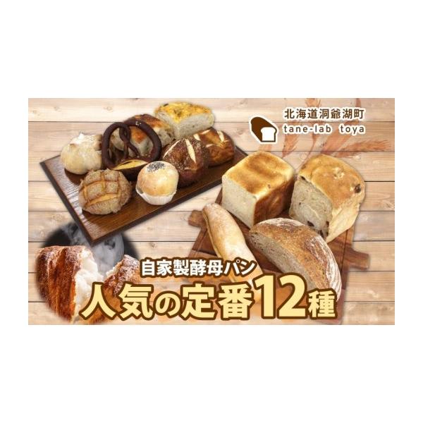 ふるさと納税 パン 食パン 北海道 洞爺湖町 自家製酵母パン 人気の定番セット Lサイズ パン 道産 小麦 惣菜パン 菓子パン フォカッチャ ベーグル プレッツェル…
