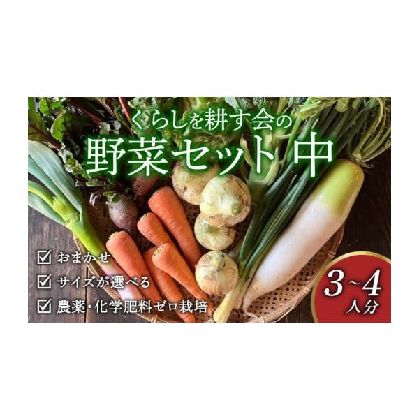容量おまかせ野菜セット中セット（3〜4人用）消費期限発送日から冷暗所で1週間程度※お早めにお召し上がりください発送期日申し込み完了日から2週間程度※北海道・沖縄・離島にはお届けできません。配送冷蔵 時間指定 別送申込期日通年申込みを受け付け...