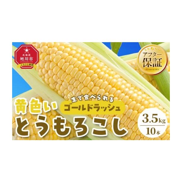 容量とうもろこし（スイートコーン）3.5kg　（10本、1本350g以上）消費期限目安として、出荷日から3日ほど発送期日2026年8月上旬〜9月上旬頃発送予定■下記についてご了承の上、お申込みくださいませ■・農作物の為、生育具合や天候により...