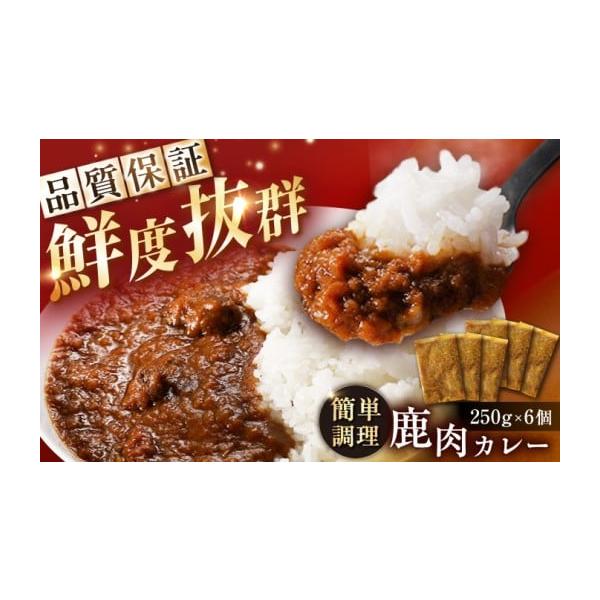 容量鹿肉カレー：250ｇ×6袋【原料原産地】岐阜県恵那市【加工地】岐阜県恵那市消費期限製造から180日発送期日決済から2週間程度で発送配送冷凍 別送申込期日通年事業者弘法屋申込条件何度も申し込み可