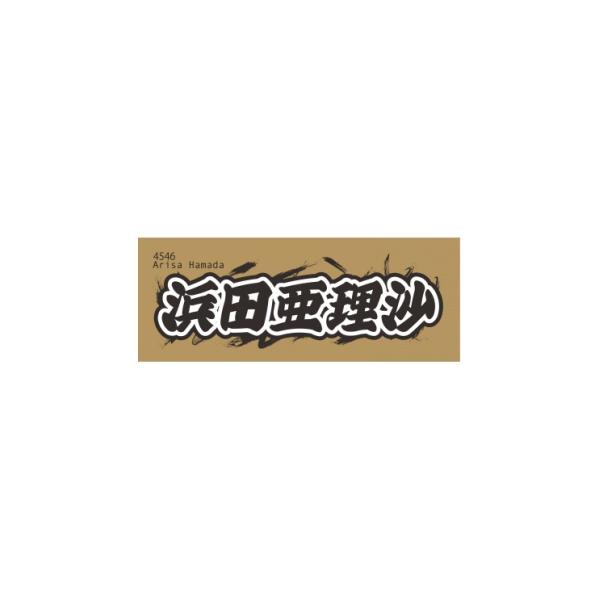 ふるさと納税 タオル・寝具 埼玉県 戸田市 浜田亜理沙 ボートレース戸田 オリジナルスポーツタオル 1634508