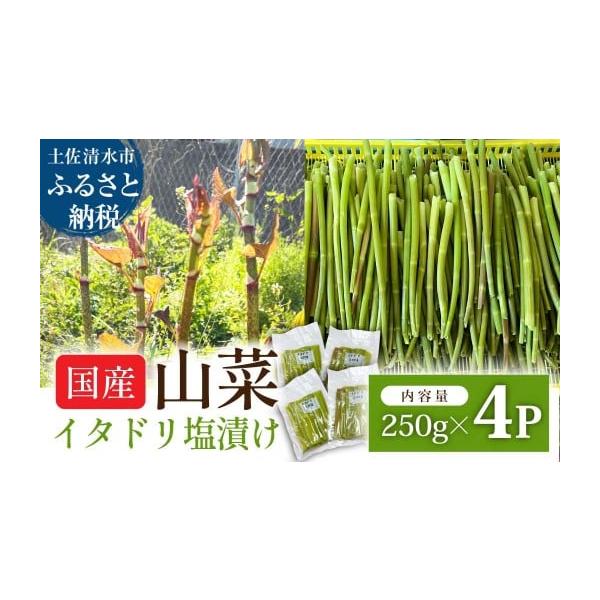 容量250g×4パック長さ：約15cm※レシピ付き原材料：イタドリ・塩消費期限賞味期限製造日から6か月保存方法：冷凍発送期日◇◇年末年始のお届けについて◇◇年末最終発送日 　：12月26日年始発送開始日　 ： 1月5日※ご寄附確認より1週間...
