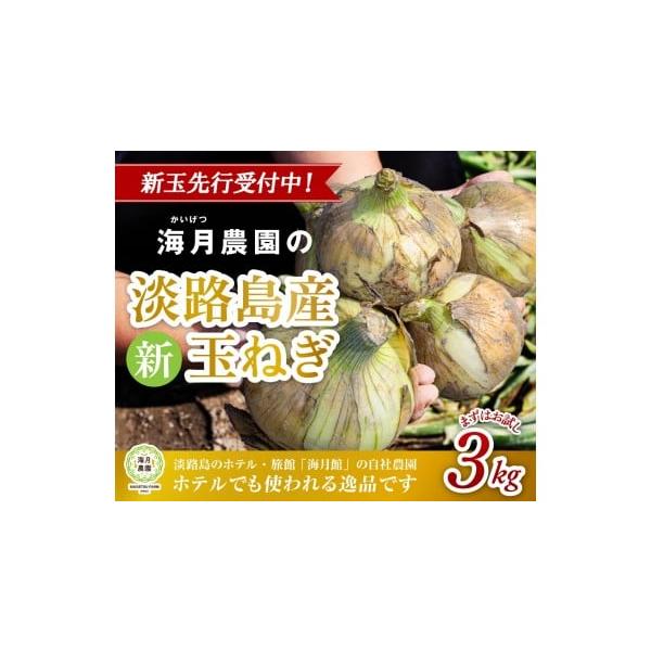 容量淡路島産 新玉ねぎ 3kg×1ケース消費期限風通しの良い冷暗所、又は冷蔵庫で２週間程度※生鮮品のため、到着後は箱から出して保存し、お早めにお召し上がりください。※消費期限経過後に傷み等のご連絡をいただいた場合、返品・交換はご対応いたしか...
