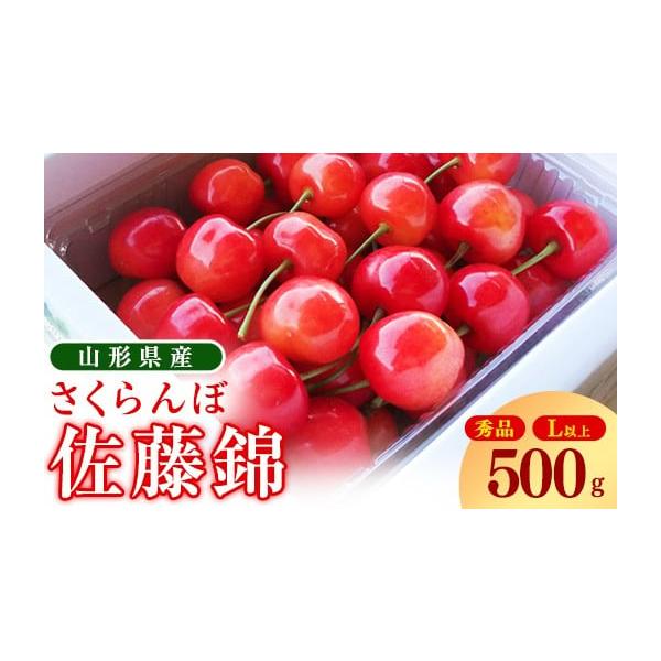 容量2026年産（令和8年産）山形県産（寒河江市産）さくらんぼ「佐藤錦」秀品 Lサイズ以上500g※こちらの返礼品は、のし・ラッピング対応はできません。※糖度保証品ではありません。糖度には個体差があります。※仕様によりサイズ・等級などは箱で...