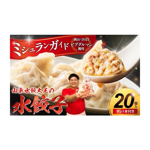 ふるさと納税 加工品等 岡山県 備前市 水餃子 20個 たれ付き （日付指定可） 20個 寄附額：10,000円