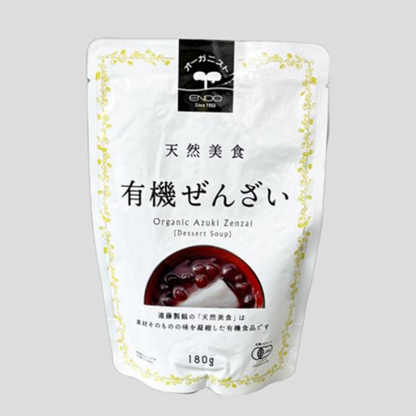 オーサワ 天然美食　有機ぜんざい お正月 非常食に最適