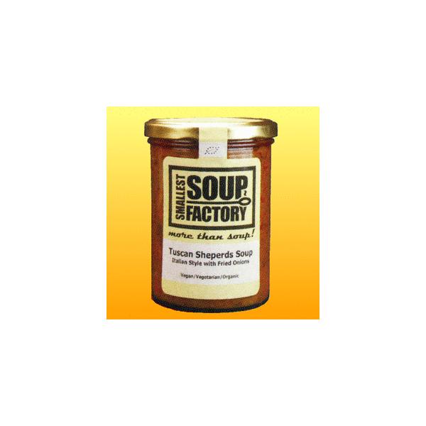オーガニックスープ　SMALLEST SOUP FACTORY　スープ　トスカーナに住む羊飼いお兄さんの（アクアコッタ）スープ