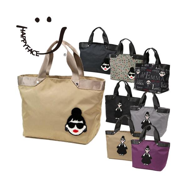 ハッピーフェイス レディエマ トートバッグ 8種類展開 (HAPPY FACE