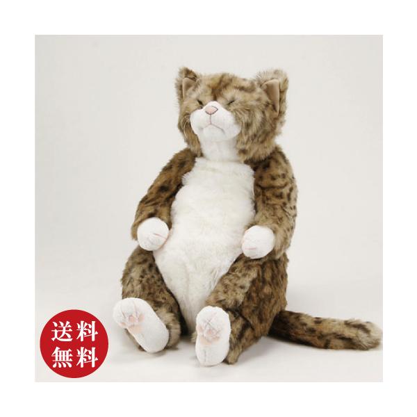 Cuddly(カドリー） ねこのぬいぐるみ 猫の「ピンカートン」 茶トラ