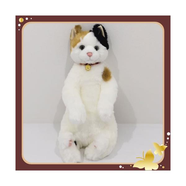Cuddly(カドリー） ねこのぬいぐるみ ミケ猫の「小春」 （三毛ネコ 