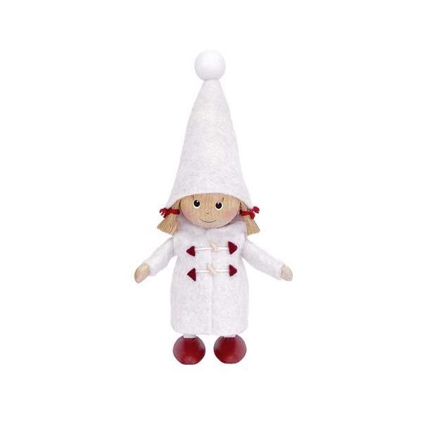 ノルディカニッセ　ツリーを持ったサンタ　ダッフルコートを着た女の子／星に願いを ノルディカニッセ ダッフルコートを着た女 の子 星に願いを NORDIKA