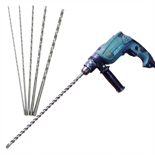 鉄工用ロングドリル刃ビット 350mm 各4mm/5mm/6mm/8mm/10mm 木鉄ALC対応穴あけ