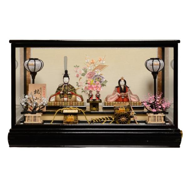 木目込親王】【雛人形】 木目込人形：桃山雛：木村一秀作【木目込