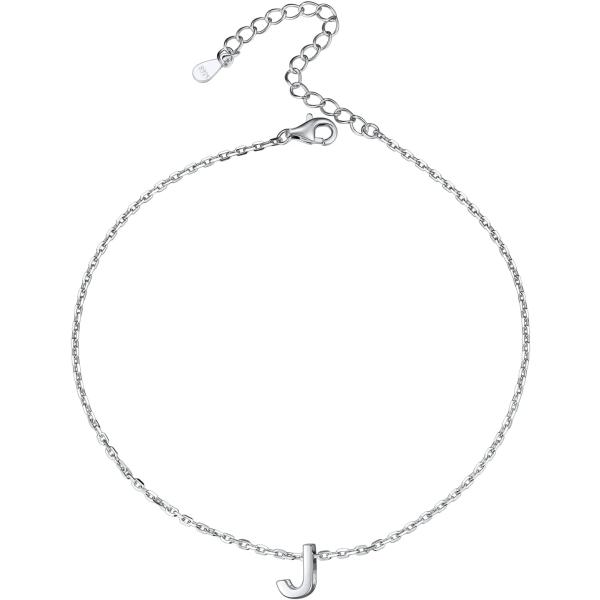 並行輸入品】SILVERCUTE イニシャル アンクルブレスレット レディース