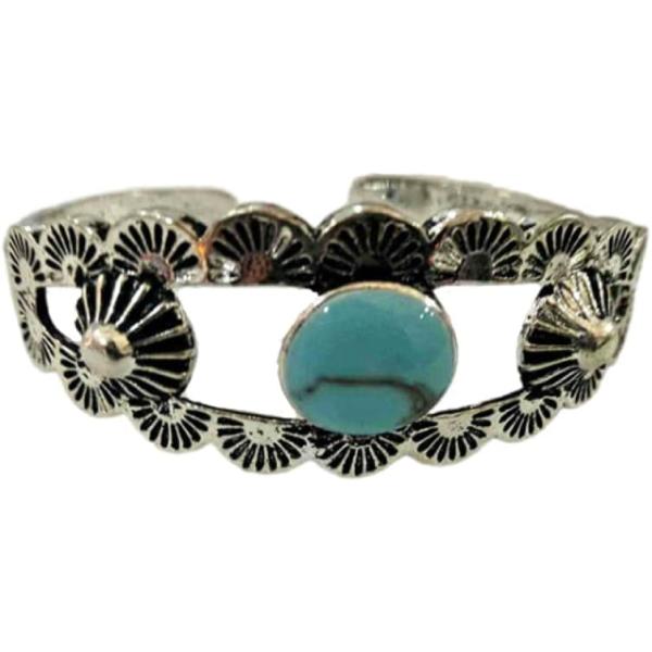 並行輸入品】Gixaxak ターコイズブレスレット スターリングシルバー