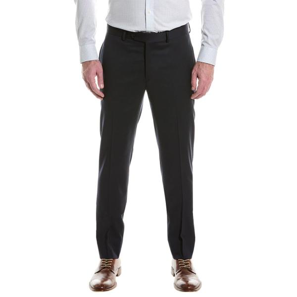 Brooks Brothers Mens Slim Wool Suit Pant, 35X32, Blue 並行