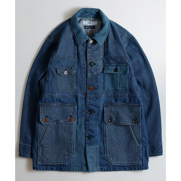 FDMTL ファンダメンタル　カバーオール FDMTL ファンダメンタル COVERALL JACKET 3YR WASH カバーオール