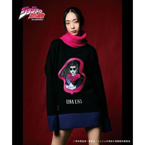 glamb（グラム） Lisa Lisa Turtle Knit リサリサタートルニット JOJO 