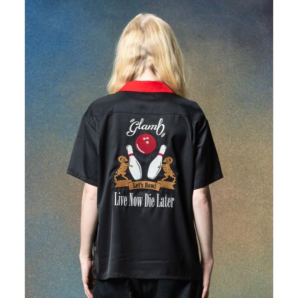 glamb（グラム） Good Luck Bowling Shirt / グッドラックボウリング