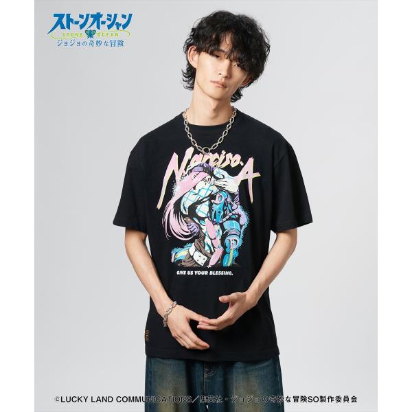 glamb×JOJO　コラボTシャツ　ナルシソ・アナスイ　ストーンオーシャン GB0325/JJ08 : Narciso・A T-shirts – glamb Online Store