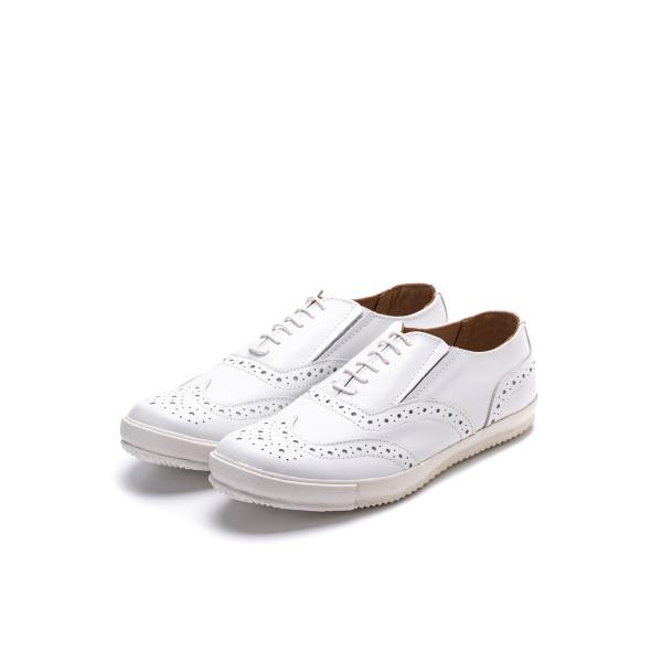 chausser（ショセ） セザミ ウイングチップ レザースニーカー ses amis