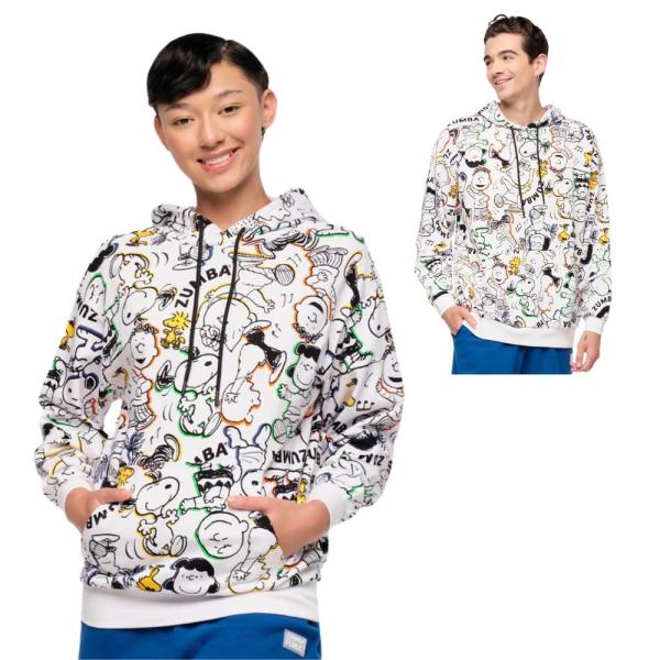 ズンバ ZUMBA X Peanuts スヌーピー フーディー バーカー メンズ