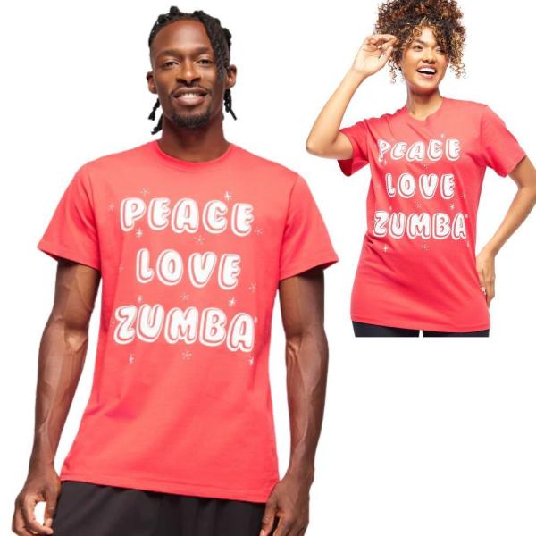 ズンバ ZUMBA Tシャツ Holiday クルーネック ユニセックス ズンバ ZUMBA Tシャツ Holiday クルーネック ユニセックス