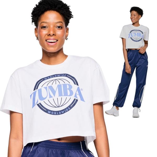 ズンバ（ZUMBA） ZUMBA Out Loud クルーネック クロップ丈 Tシャツ