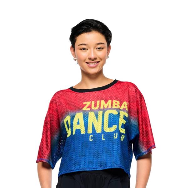 ZUMBAトップス Apres Zumba Oversized Boxy Crop Top – Zumba Wear | STRONG iD