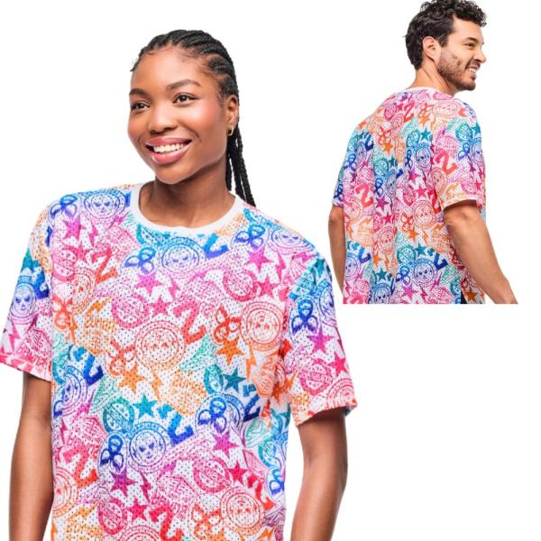 正規品 ズンバ S メッシュ　Tシャツ ZUMBA ズンバ 正規品 メッシュTシャツ ロゴ レディース