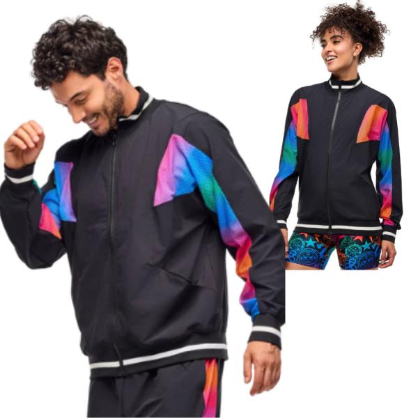 ズンバ　新品　ジャケット　サイズXL ズンバ ZUMBA X GW オーバーサイズ ジャケット ジャージ ユニ