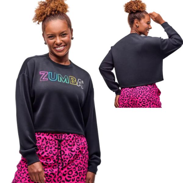 ZUMBA ズンバ　オーバーサイズ　Tシャツ 正規品 ズンバ ZUMBA ロゴ クルーネック Tシャツ ユニセックス Blue Jean