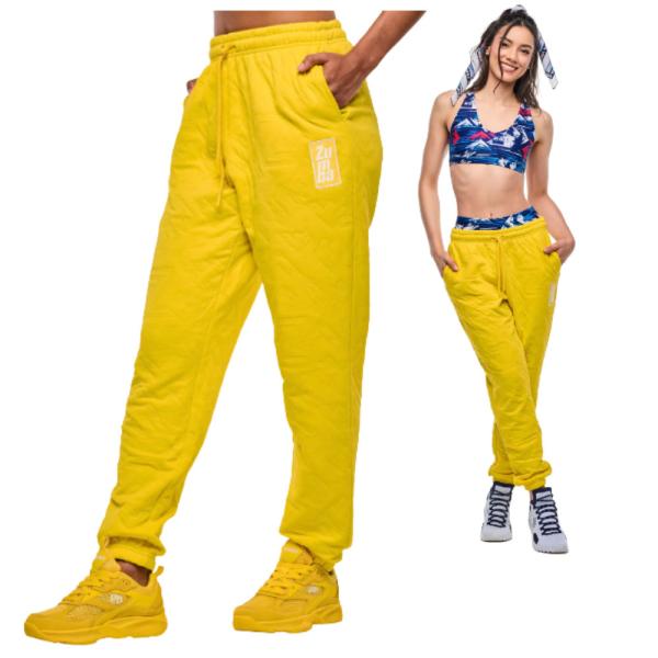 ズンバ（ZUMBA） ロゴ キルティング スウェットパンツ ユニセックス