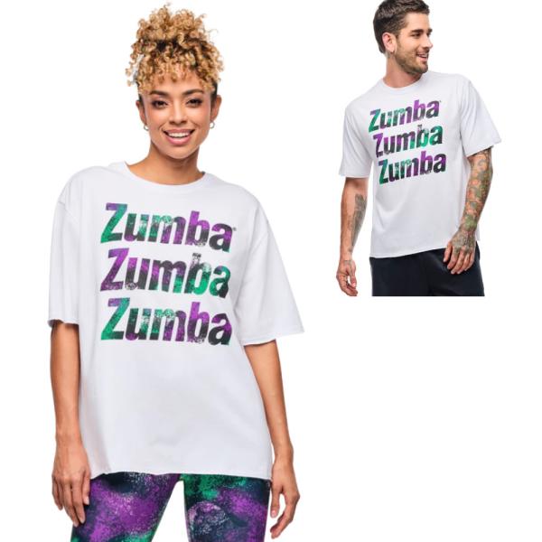 ズンバ（ZUMBA） ロゴ 半袖 Tシャツ トップス ユニセックス メンズ