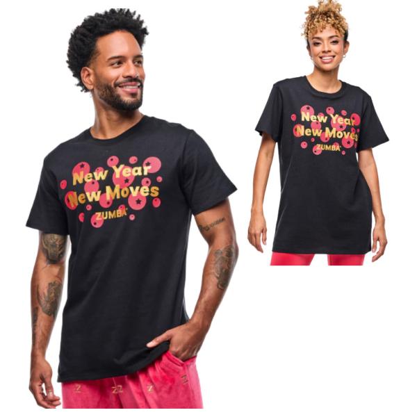 ズンバ（ZUMBA） ロゴ 半袖 クルーネック Tシャツ ユニセックス メンズ