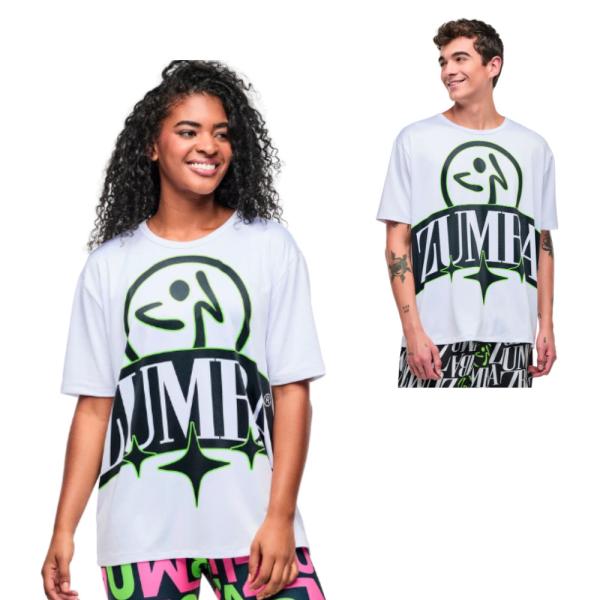 ズンバ（ZUMBA） ロゴ メッシュ Tシャツ メンズ レディース ユニ