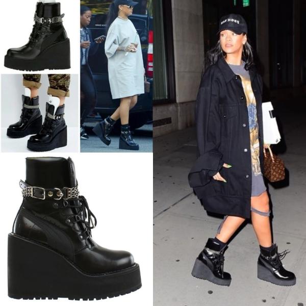 在庫一掃セール プーマ Puma 厚底 Fenty フェンティ ウェッジスニーカー ブーツ リアーナ 即発 Stone1 ヤフー店 通販 Yahoo ショッピング