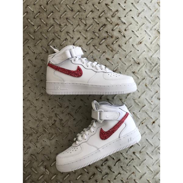 ナイキ Nike エアフォース 1 Air Force 1 エアフォースワン Swarovski スワロフスキー カスタム メンズ レディース スニーカー Buyee Buyee Japanese Proxy Service Buy From Japan Bot Online