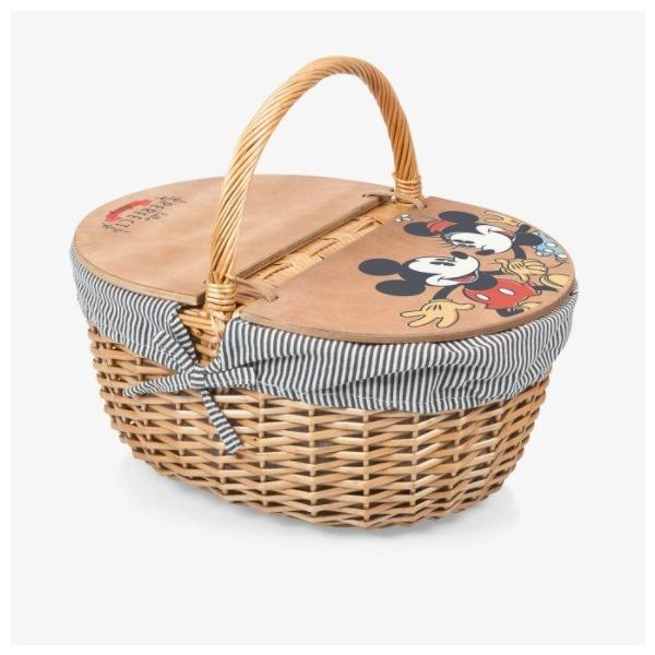 ディズニー ピクニック Disneyミッキーミニー かごバッグ ランチ おしゃれ ピクニック バスケット かごバッグ かわいい おしゃれ 取り寄せ Stone1 ヤフー店