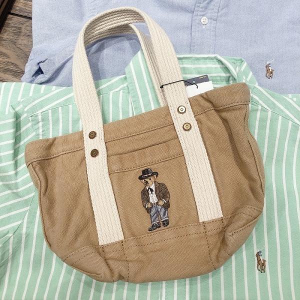 ポロ ラルフローレン ラルフ Polo くま ウエスタン ポロベア キャンバストート トートバッグ Sサイズ Polo Ralph Lauren 取り寄せ Stone1 ヤフー店 通販 Yahoo ショッピング