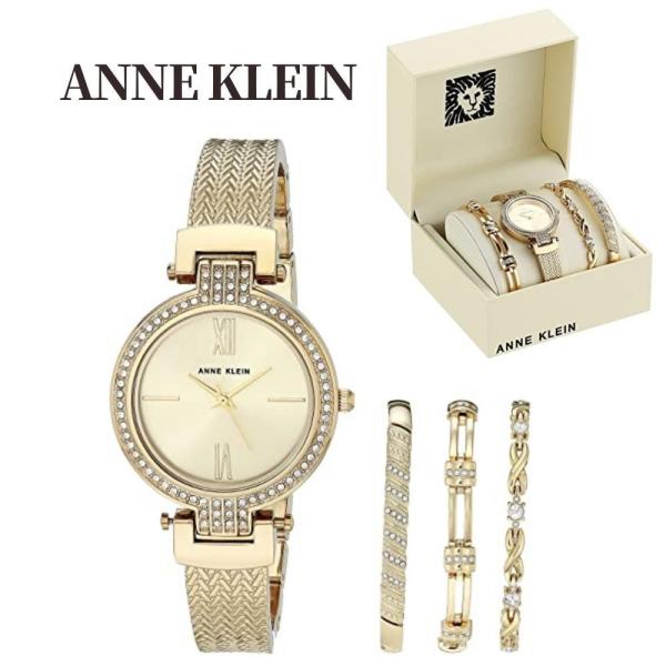 ANNE KLEIN（アンクライン） 時計 ブレスレット セット ゴールド